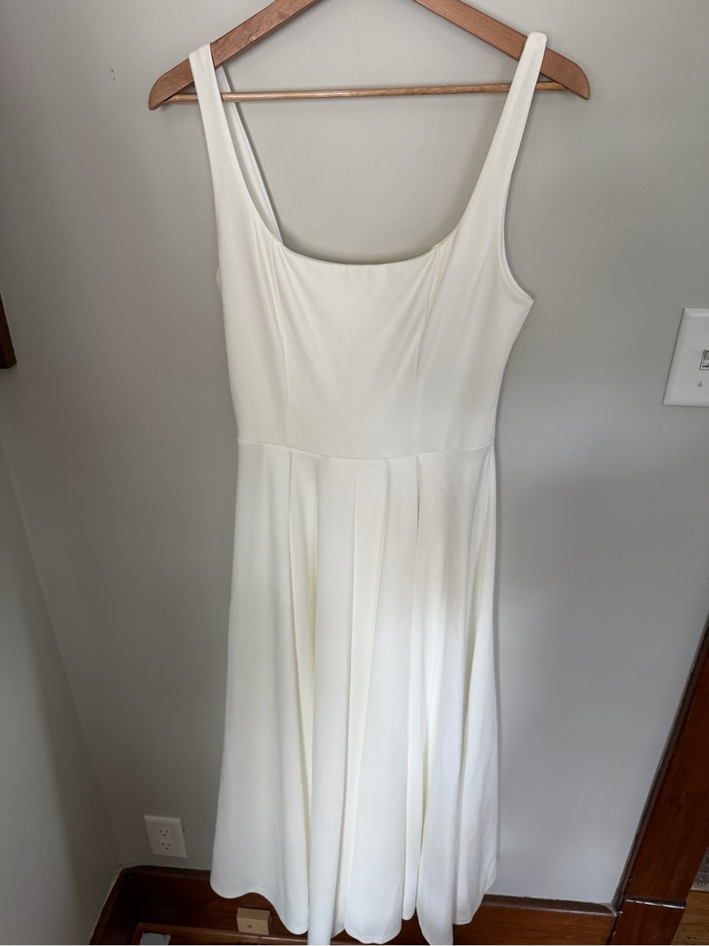 Club L London Ivory Sleeveless Midi Dress